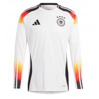 Camisa de time de futebol Alemanha Replicas 1º Equipamento Europeu 2024 Manga Comprida